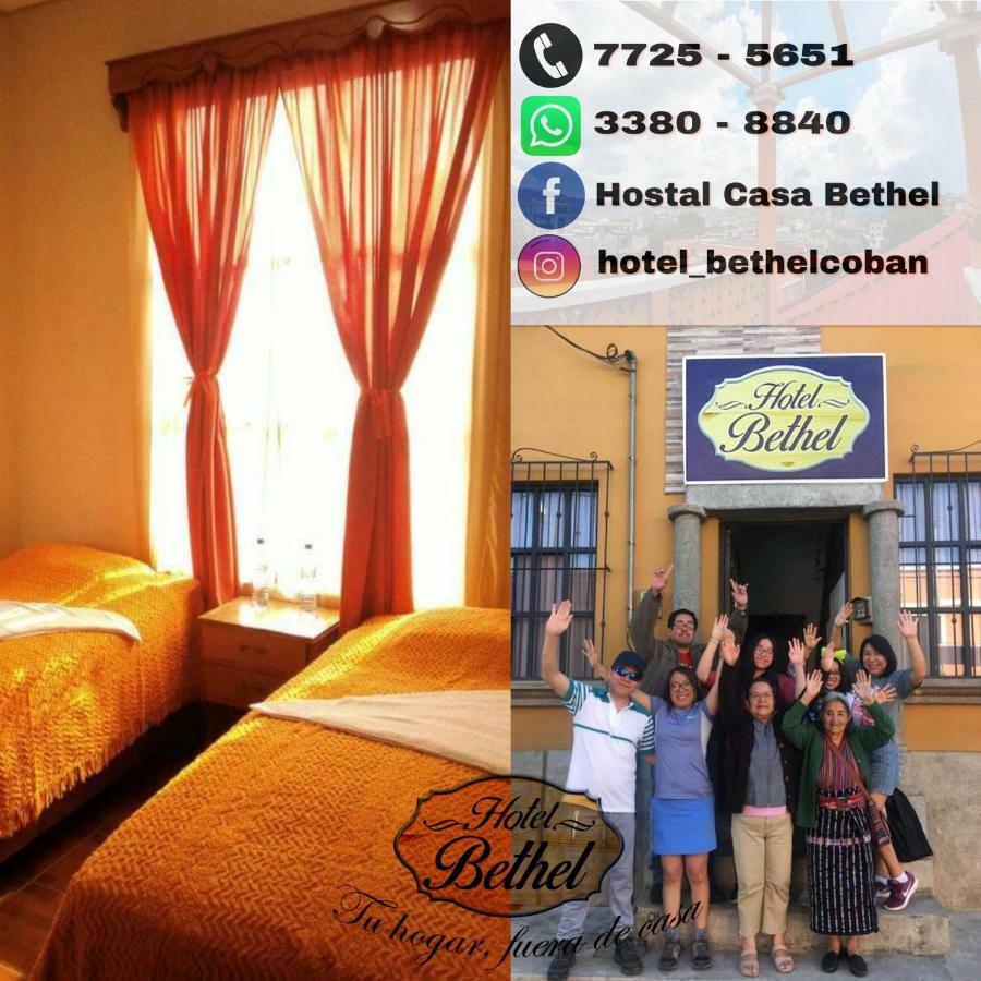 Hotel Bethel Cobán Eksteriør billede